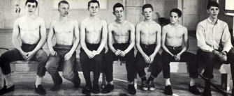 1963-1964 BYH Wrestling Team - Row 2