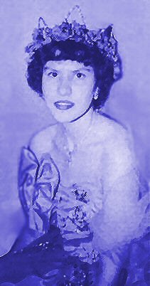 Betty Clark, Queen in 1955