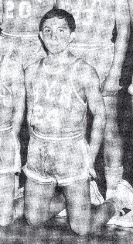 Mickey Ibarra, basketball team at BYHS