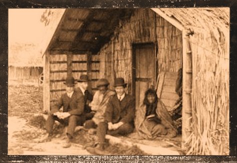 Missionaries among the Maori people