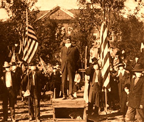 Armistice Day 1918, Edward Snow Speaking