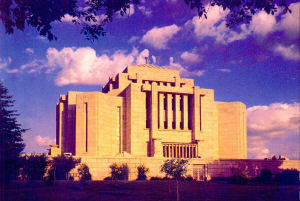 LDS Cardston Alberta Temple, dedicated 1923