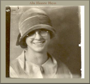 Alta Eleanor Hayes, BYH Class of 1925