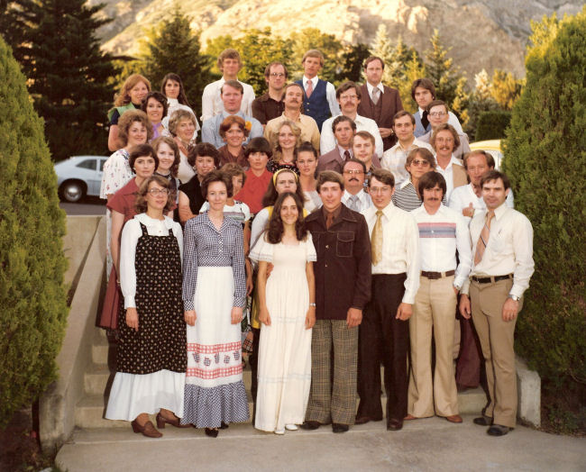 BYH Class of 1967 in 1977