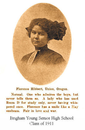Florence Hibbert Jensen, wife of C. L. Jensen