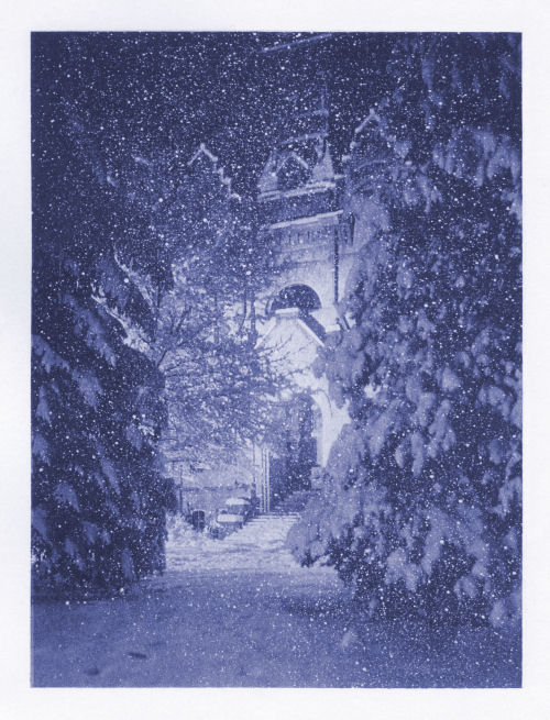 Brigham Young High School Winter Evening - 1926