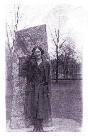Anna B. Hart as a student