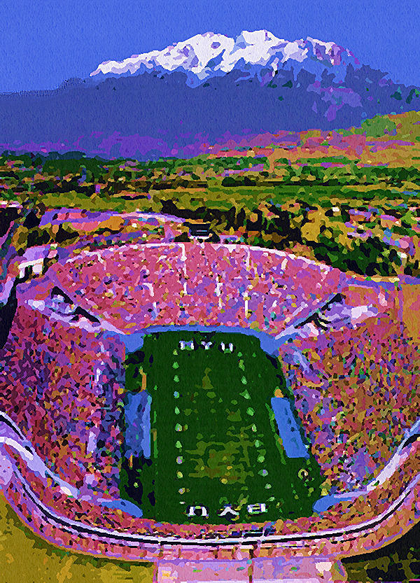 BYU Cougar Stadium, now LaVell Edwards Stadium