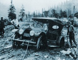 Photo of car stuck in the mud - Utah