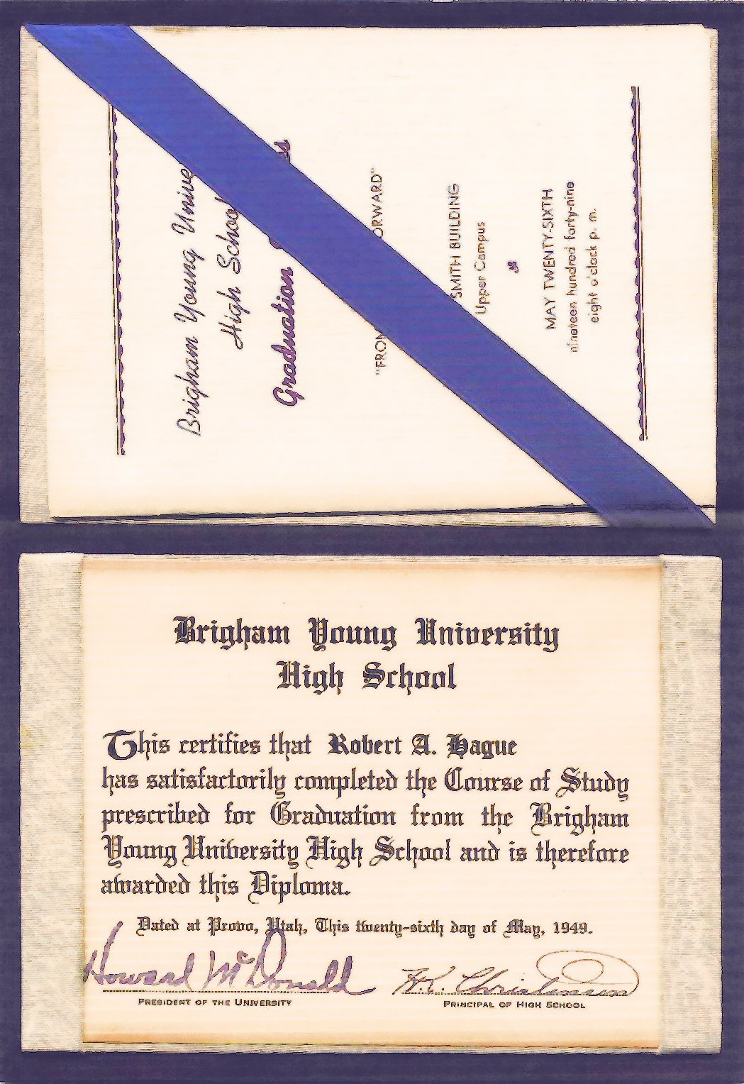 Brigham Young High School Diploma