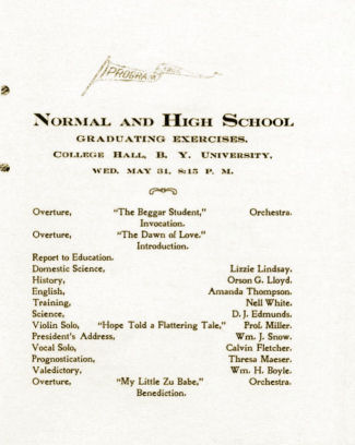 BYH Graduation Program 1905A - 2