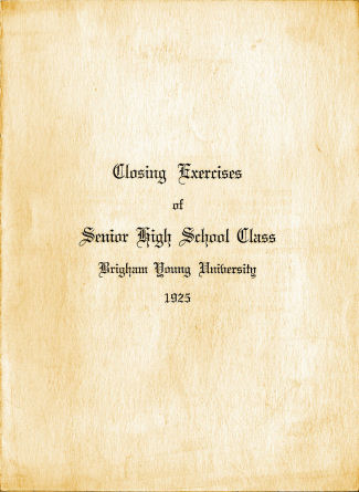 1925 BYH Grad Program - 1