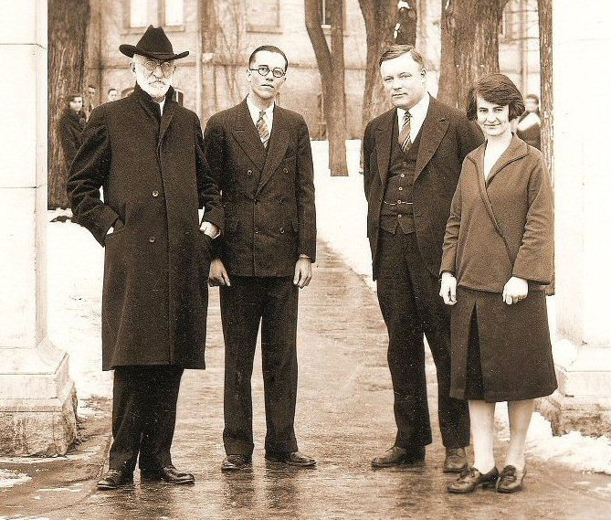 President Heber J. Grant visits Brigham Young High