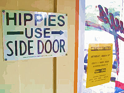 Hippies - Use Side Door