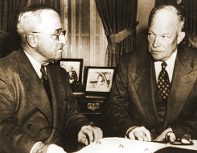 President Truman and President-Elect Eisenhower