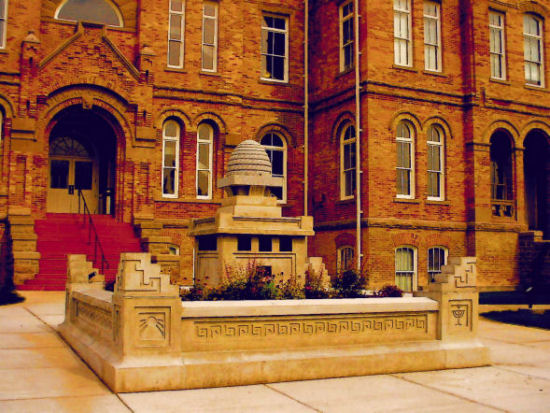 Beehive Fountain of Brigham Young Academy