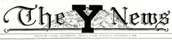 The Y News Masthead