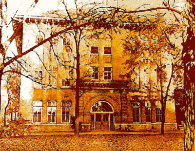 Arts Building on the Lower Campus