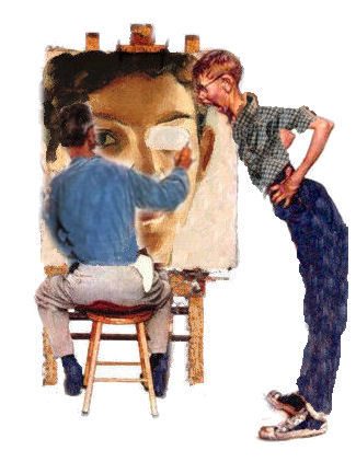 Our apologies to Norman Rockwell