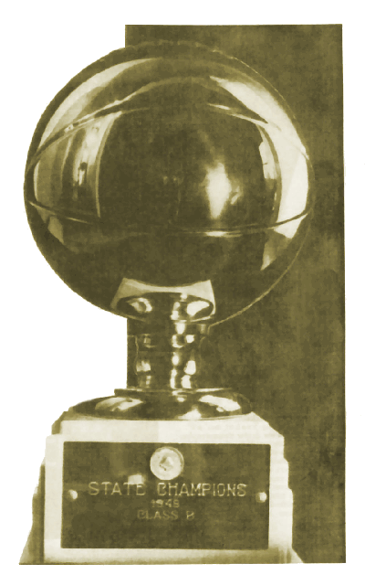 1948 State Basketball Trophy, BYH, Class B