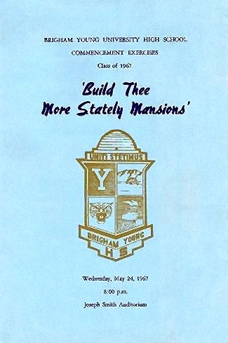 1967 BYH Graduation Program 1